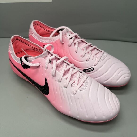 Nike Tiempo Legend 10 Elite SG Pro AC Pink White Soccer Cleats Mens Size 7 NEW